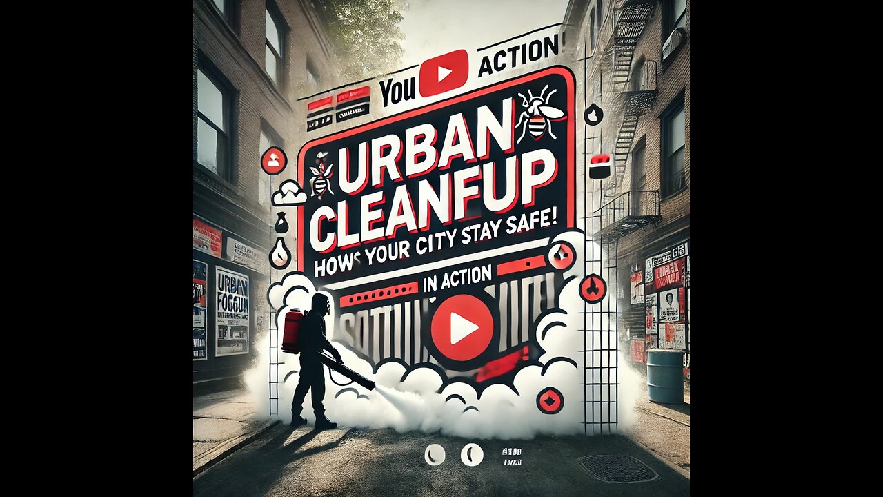 Urban Cleanup in Action: How Fogging Keeps Our City Safe!