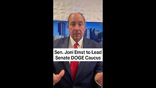 Sen. Joni Ernst to Lead Senate DOGE Caucus