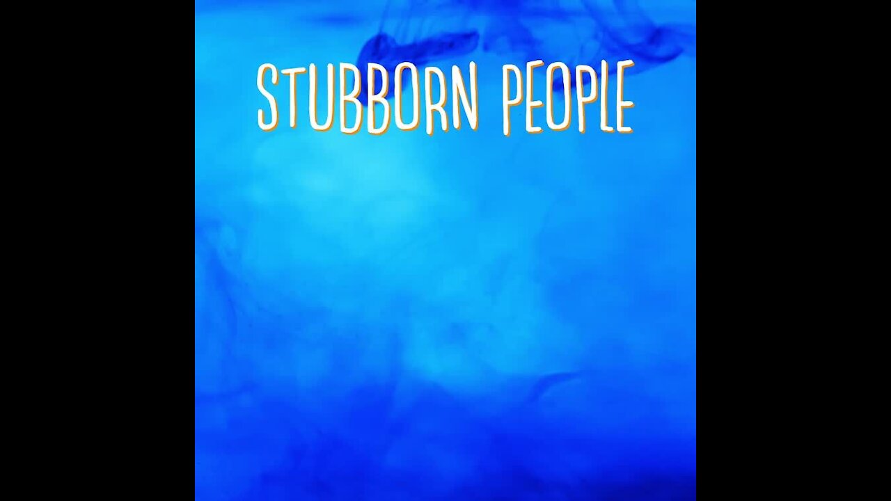 Stubborn People [GMG Originals]