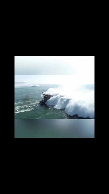 Stormy Sea ⛵ #Shorts #ytshorts #UbertainmentFun