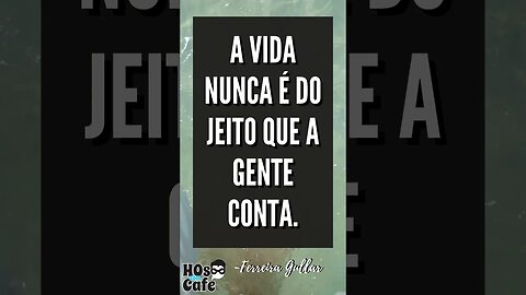 Frase do Ferreira Gullar 3 | #shorts