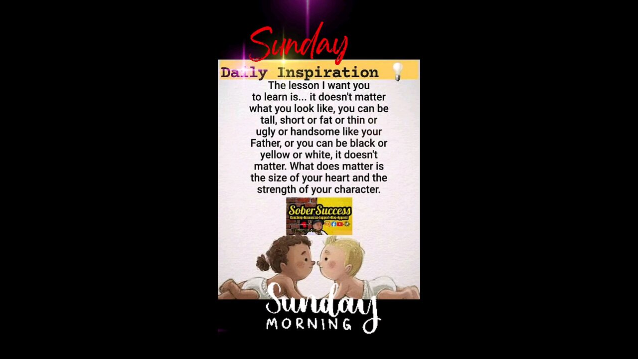 🗣The Size Of Your Heart & Ypur Chatacter Is What Really Matters‼️💪 #morningmotivation #SoberSucces