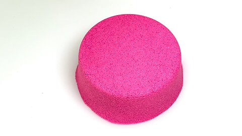 VERY SATISFYING Pink Kinetic Sand Squishing ASMR