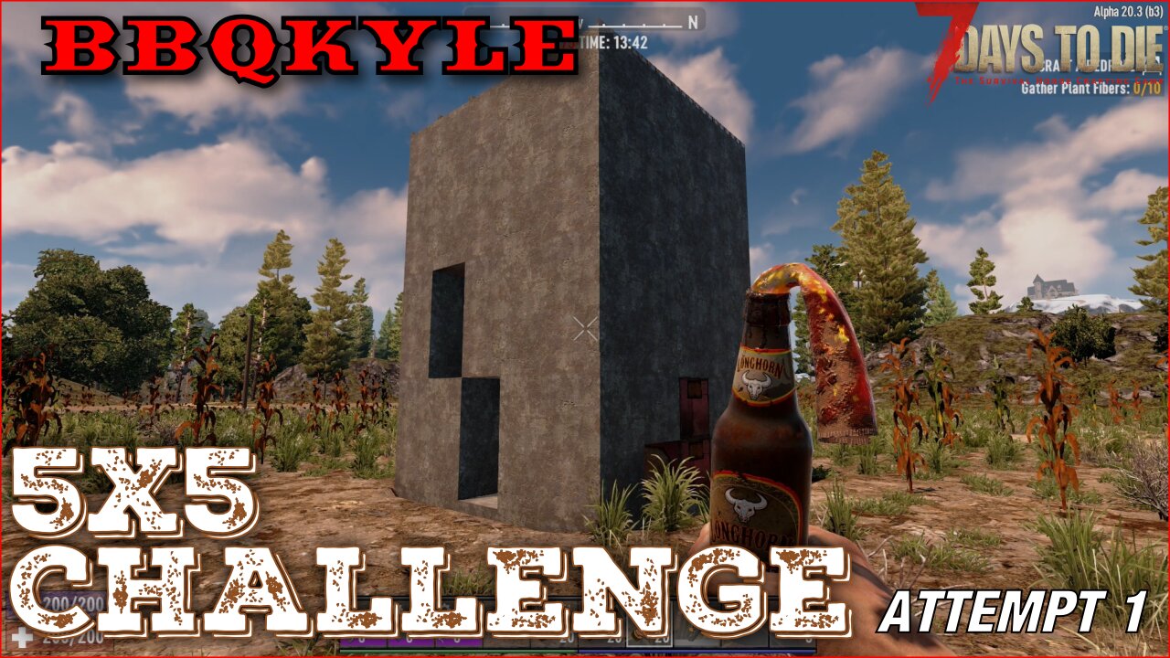 7 Days to Die - 5x5 Challenge: Attempt 1