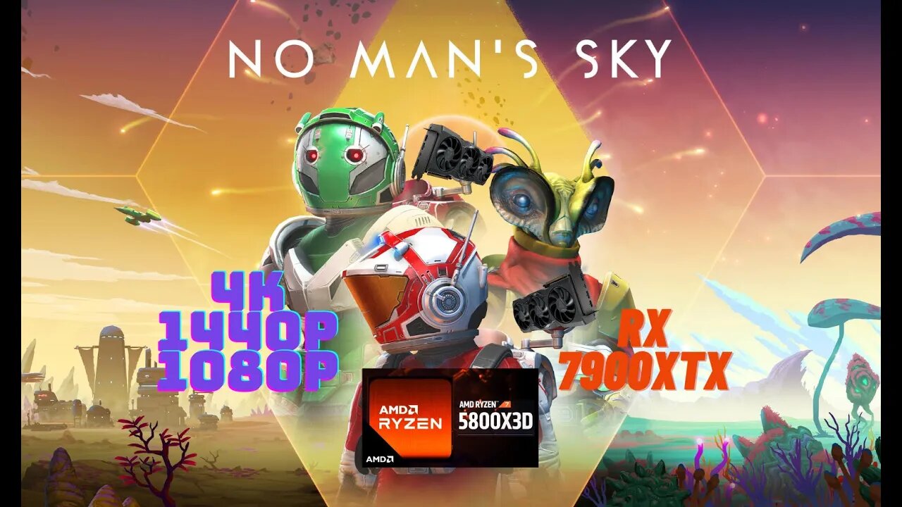 No Man's Sky 4K 1440p 1080p O Jogo que divide Opiniões ! Qual a sua sobre ele ?