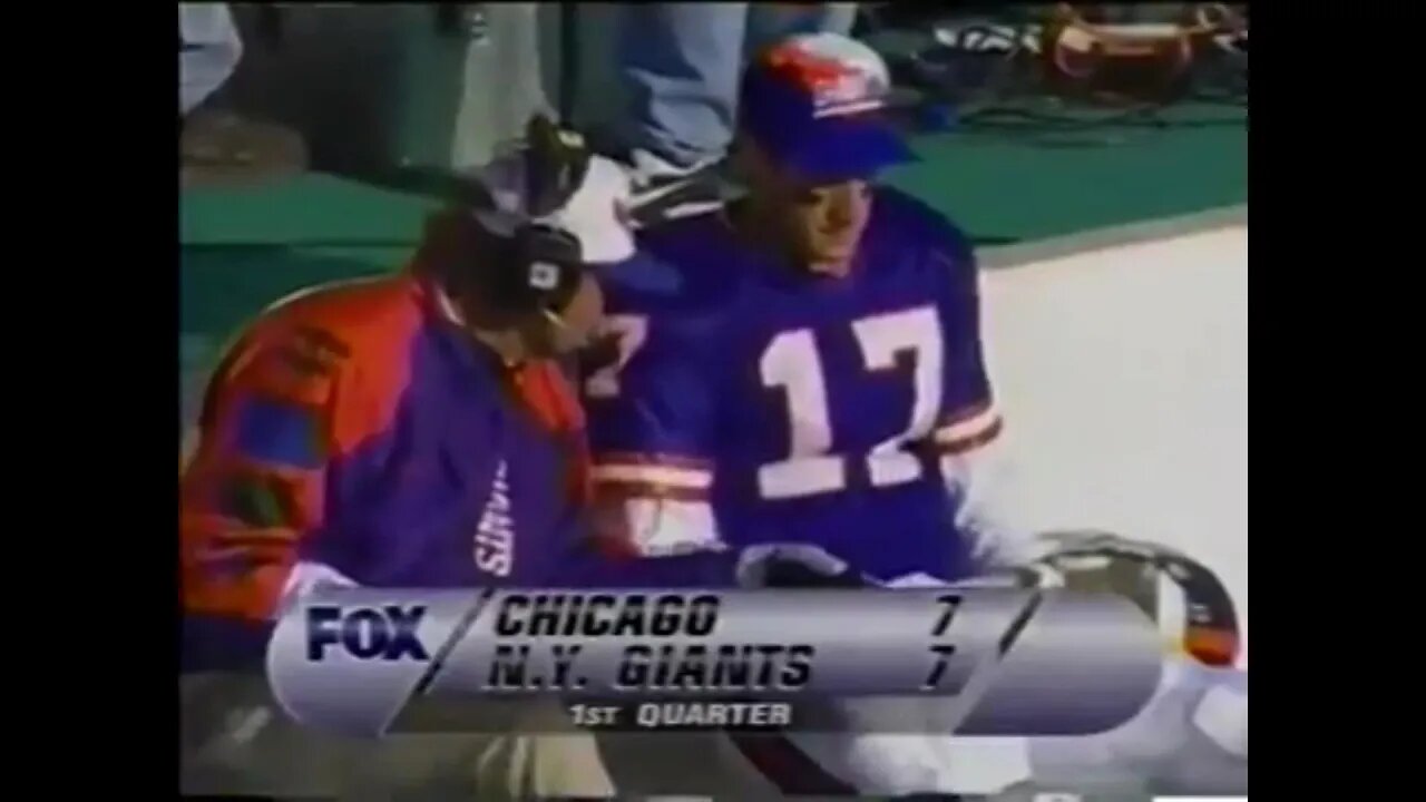 1995-11-26 Chicago Bears vs New York Giants