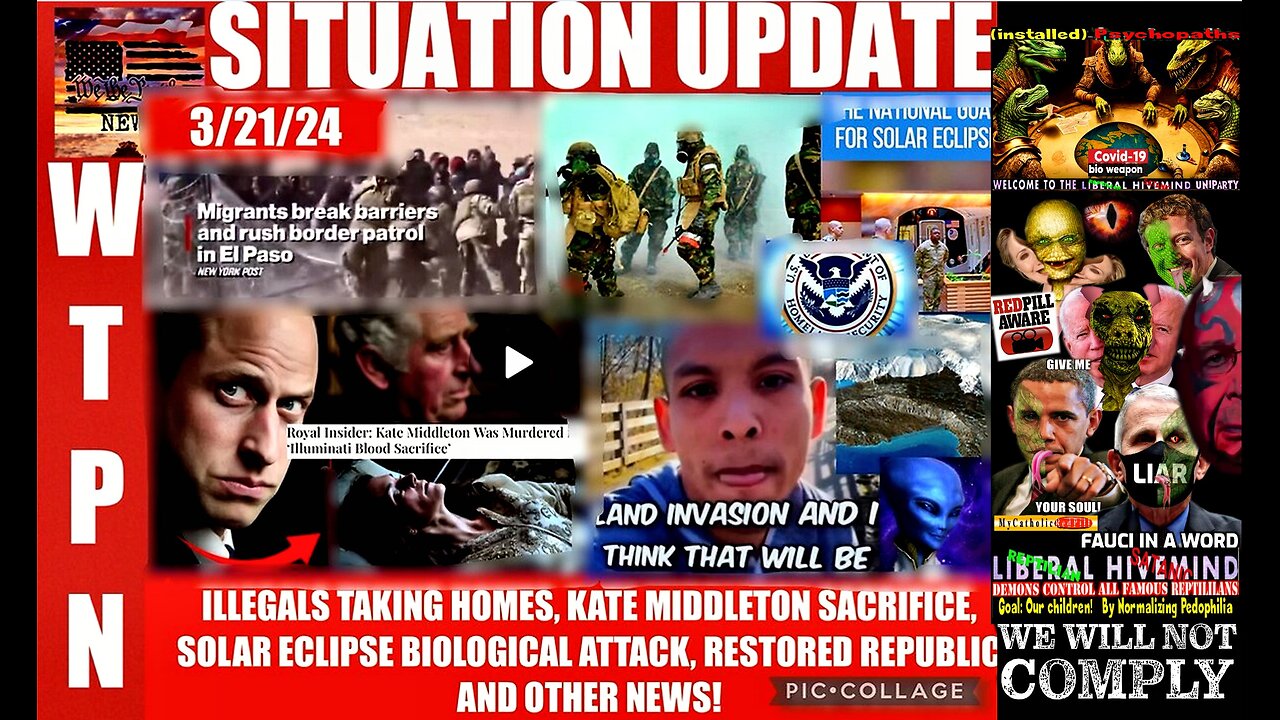 WTPN SITUATION UPDATE 3/21/24 (related info and links in description)