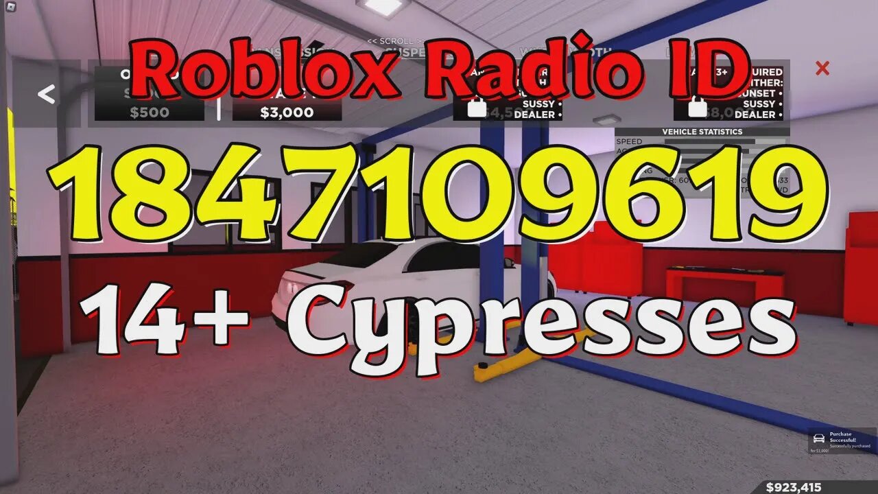 Cypresses Roblox Radio Codes/IDs