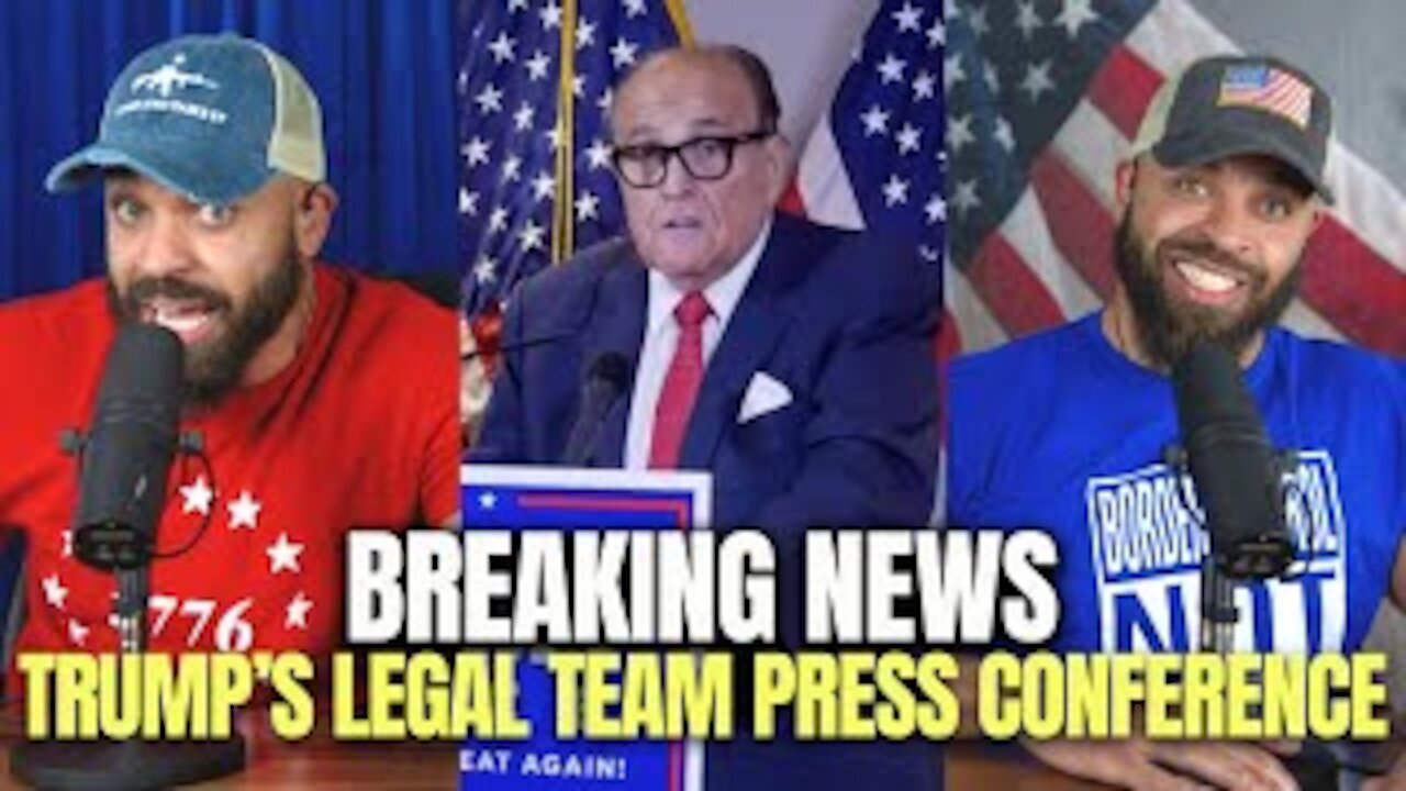 Breaking News: Trump's Legal Team Press Conference