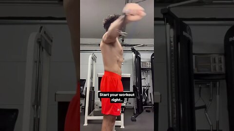 A Warmup For Any Workout Is Key #workoutgoals #muscle #shorts #fitness #youtubeshorts