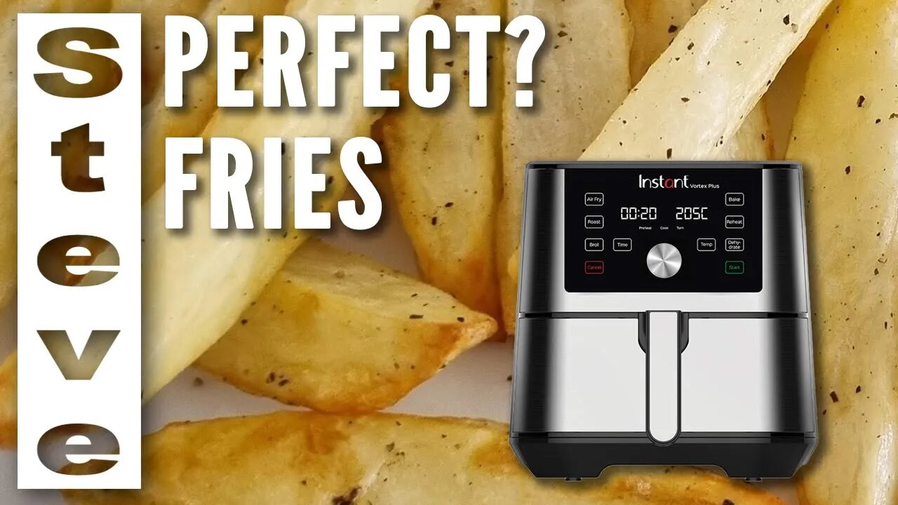 FROZEN vs HAND MADE FRIES/Chips in an Instant AIR FRYER