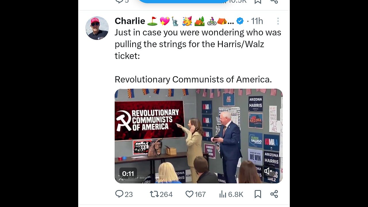 Revolutionary Communists of America ( Harris / Walz )