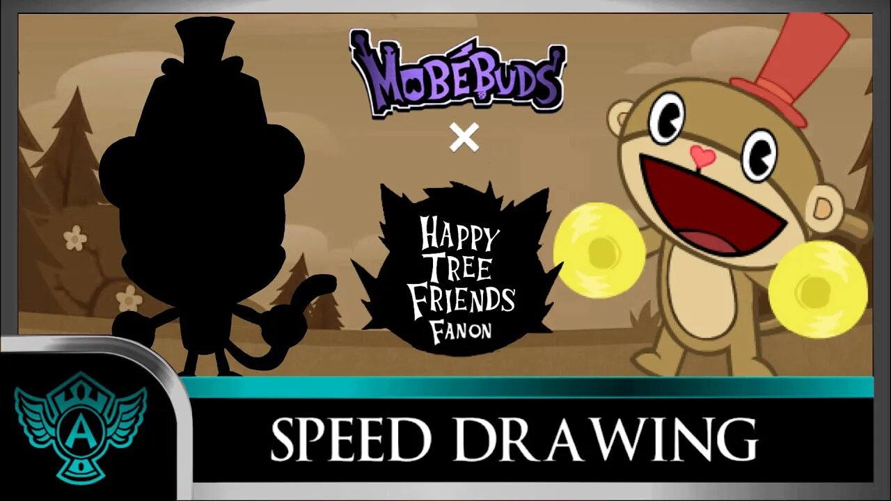 Speed Drawing: Happy Tree Friends Fanon - Beat | Mobebuds Style