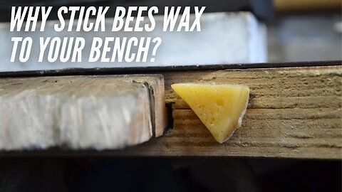 Why is There Beeswax Next to My Bench Peg?