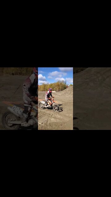 KTM 2 stroke 300 action 🤪🤘 Hill climb and pivot turns🤩✊
