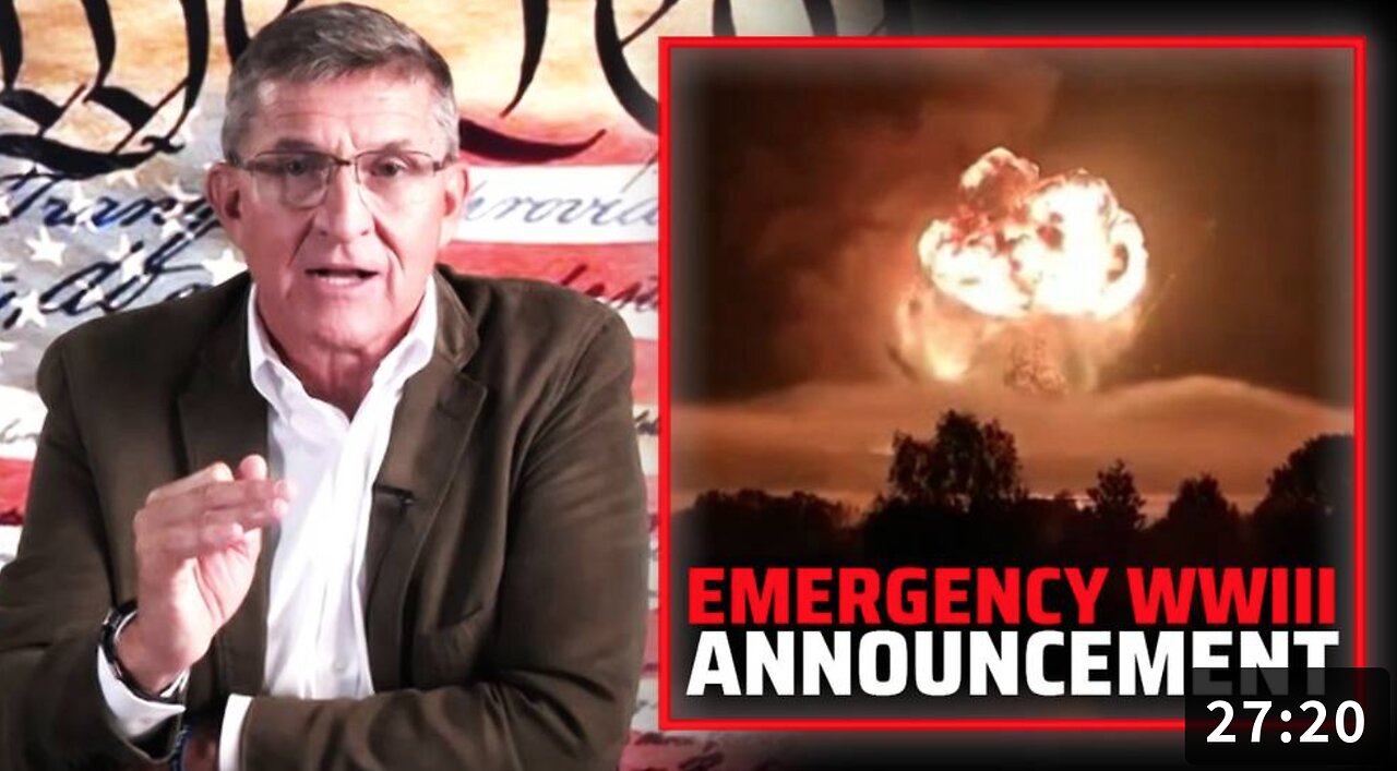 🔴🇺🇸 NEW❗️ GEN FLYNN'S WW3 ANNOUNCEMENT ▪️ 11/19/2024 W/ALEX JONES