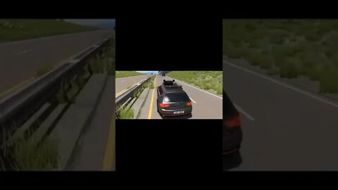 BeamNG DRIVE / accident near the forest