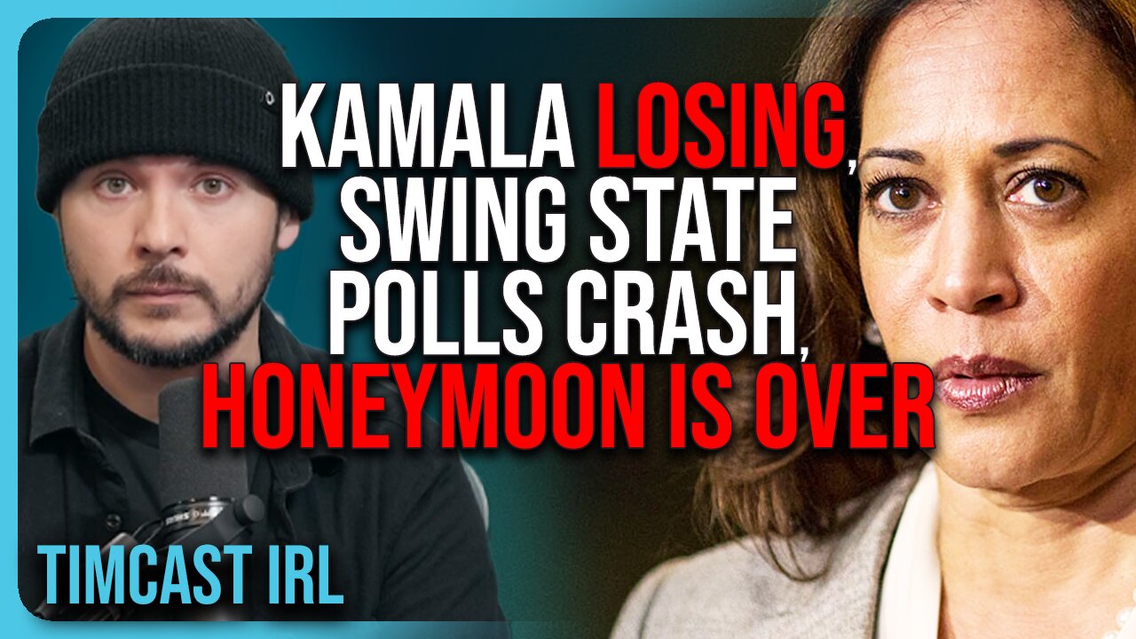 Kamala LOSING, Swing State Polls CRASH, Honey Moon Is OVER