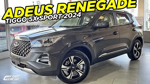 NOVO CAOA CHERY TIGGO 5X SPORT 2024 MELHOR SUV POPULAR COM ITENS EXCLUSIVOS QUE HUMILHA RENEGADE!