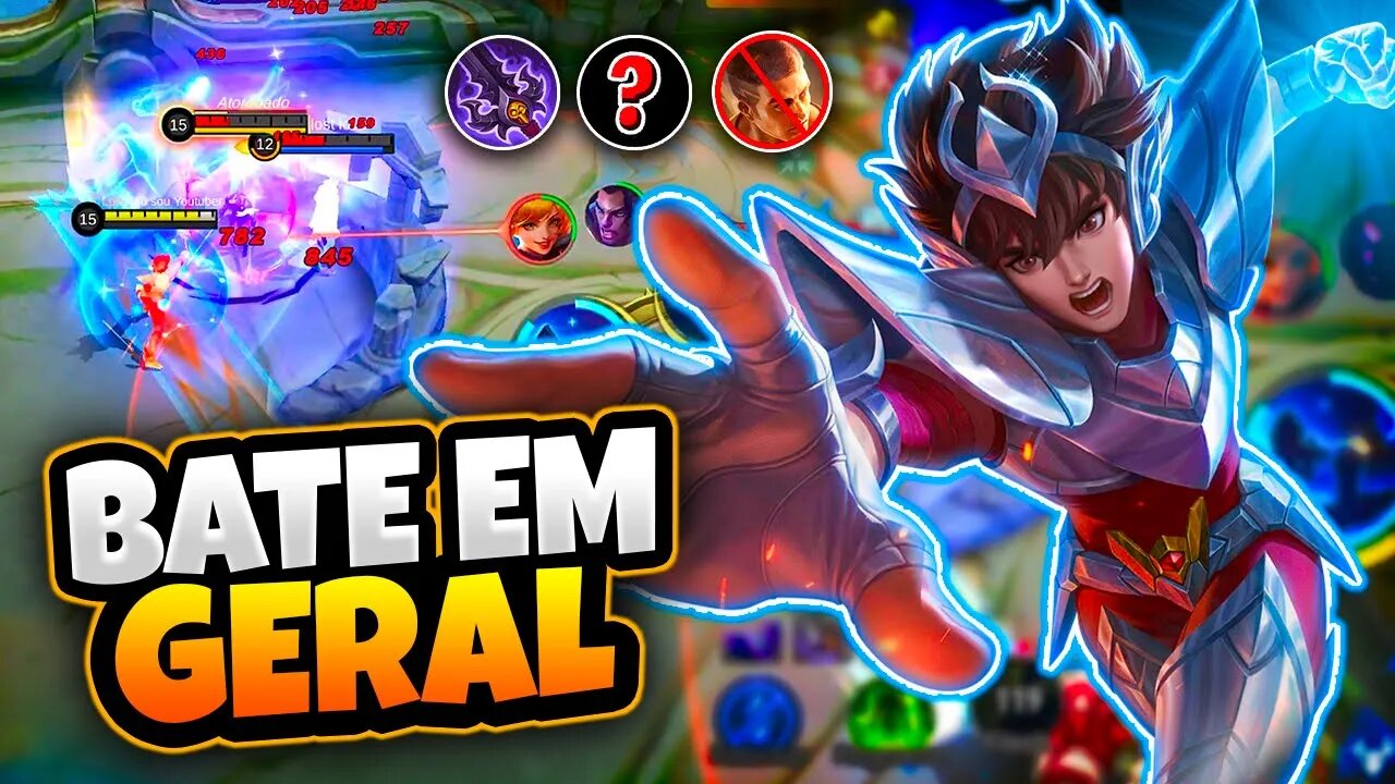 ESSA BUILD TÁ DEIXANDO ELE QUEBRADO! | MOBILE LEGENDS