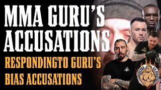 MMA GURU ACCUSATION REACTION STREAM