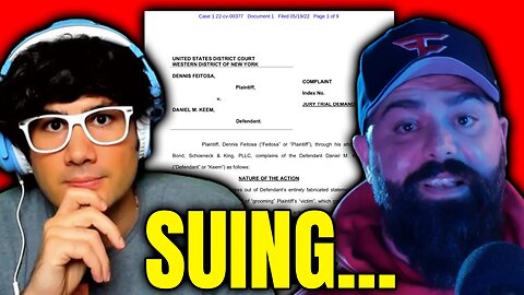 Keemstar is Being Sued…