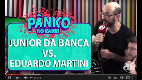 Junior da Banca deixa mais um convidado irritado | Pânico