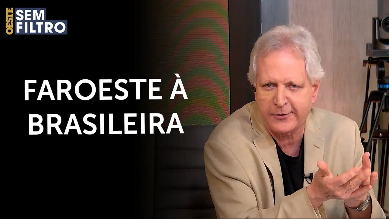 Augusto Nunes: ‘Renan querer punir manifestantes é faroeste à brasileira’