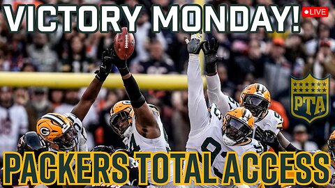 Packers Total Access Live VICTORY MONDAY | Green Bay Packers vs Chicago Bears Recap