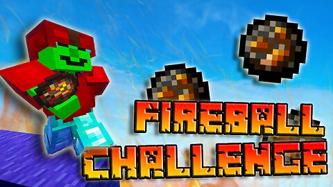 FIREBALL ONLY CHALLENGE in BEDWARS!!