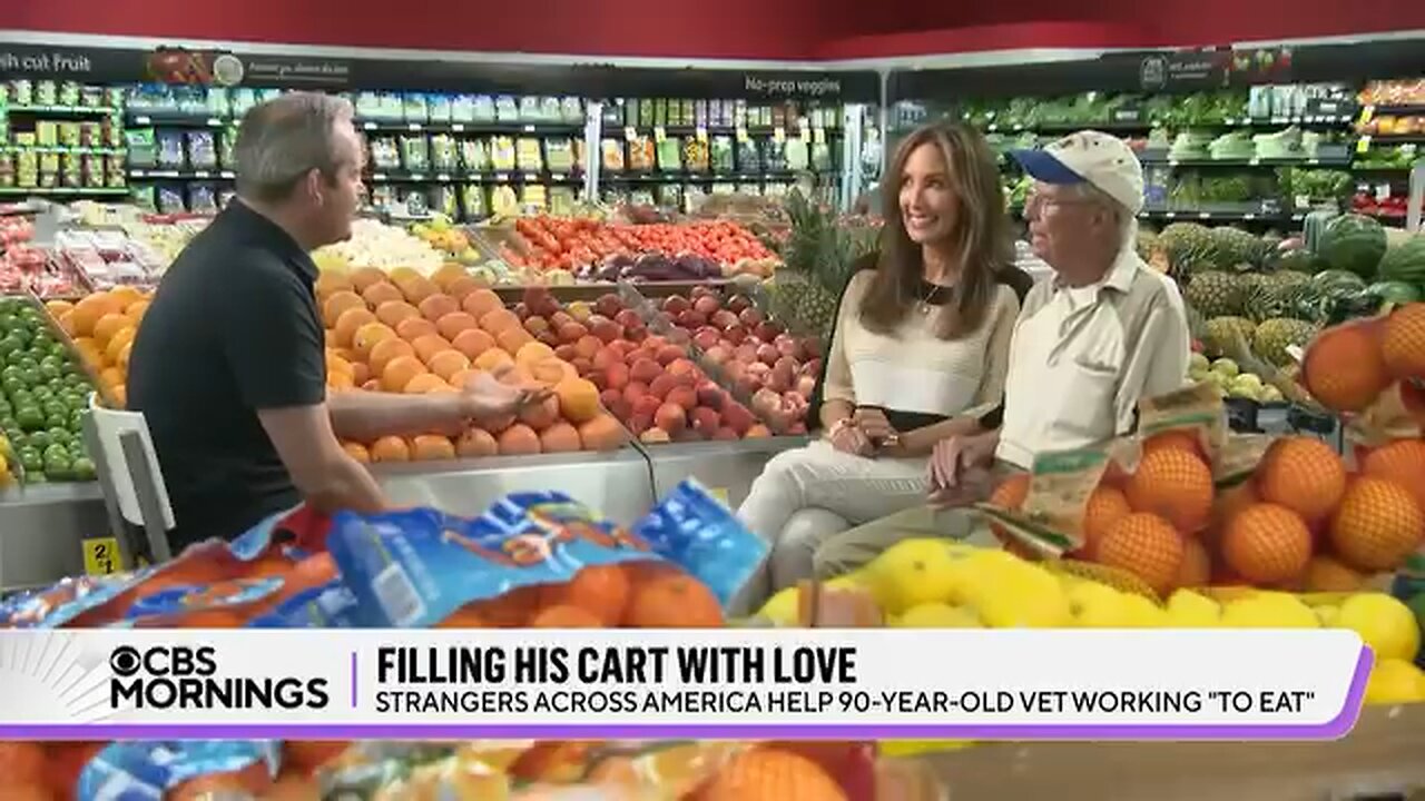 The Good Samaritan Karen Swensen , When a 90 year old worker, pushing carts at Winn-Dixie supermarke