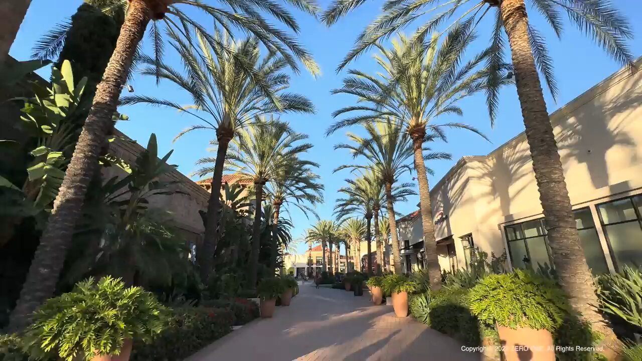 Irvine Spectrum Center Walk 🇺🇸 Irvine, California, USA. Walking Tour & Travel Guide, [4K HDR]