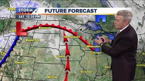 Crisp Friday night, warm weekend ahead