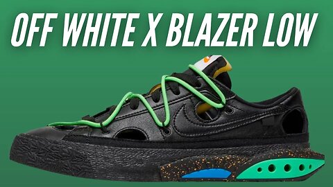 Off White x Nike Blazer Low Black Unboxing & Review
