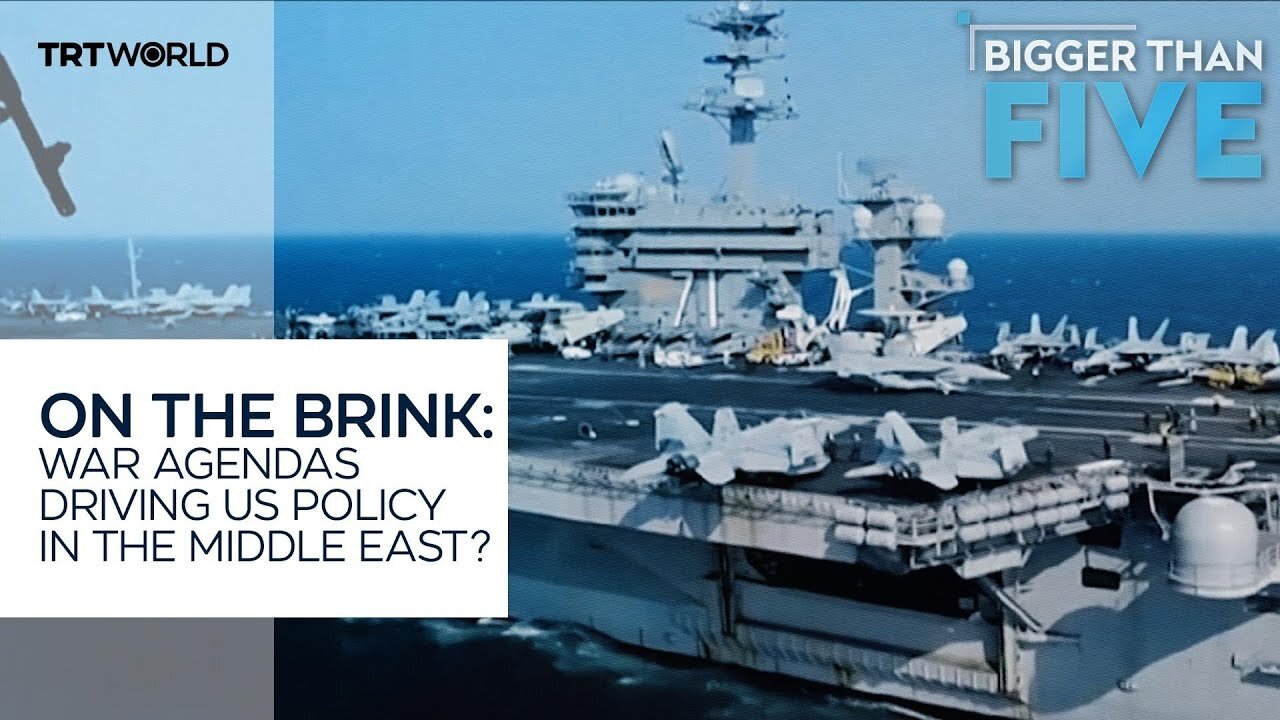 Bigger Than Five Promo | On the Brink: War Agendas Driving US Policy in the Middle East?