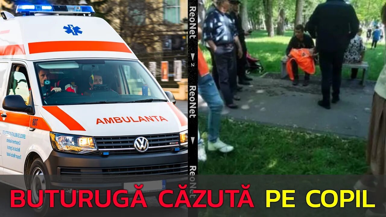 UN COPIL DE 2 ANI A MURIT DUPĂ CE A CĂZUT O BUTURUGĂ PESTE EL