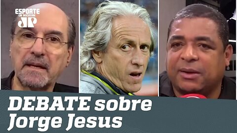 "Jorge Jesus tá OUVINDO desde que chegou... Mas tudo tem LIMITE!" Veja DEBATE!