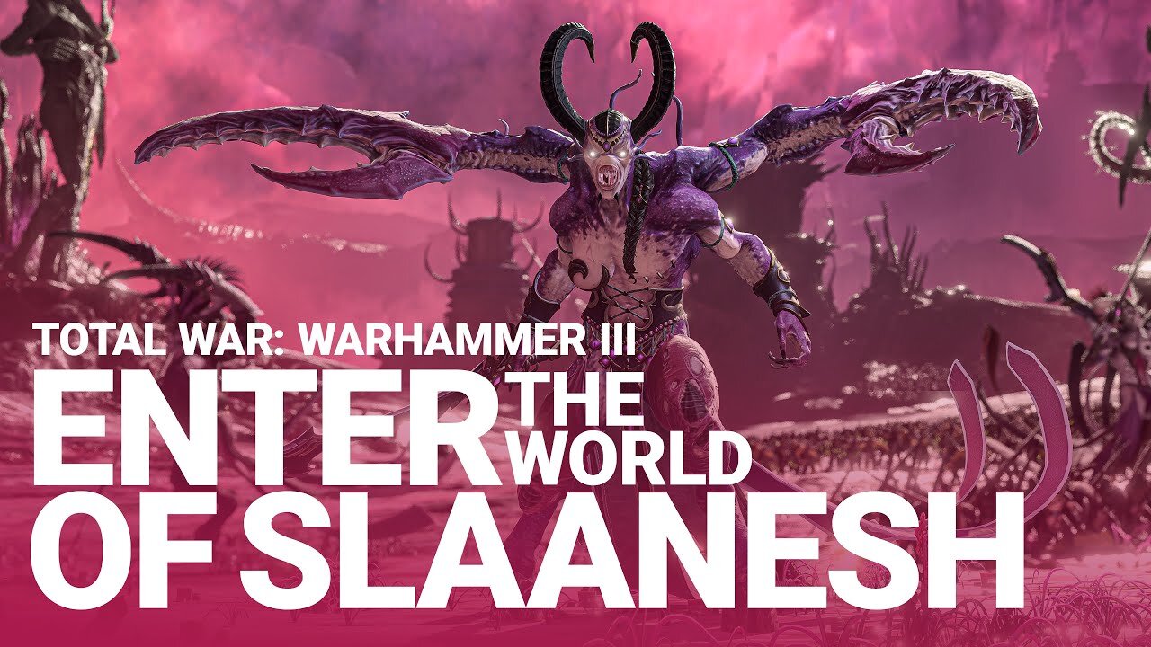 Enter the World of Slaanesh | Total War: WARHAMMER III