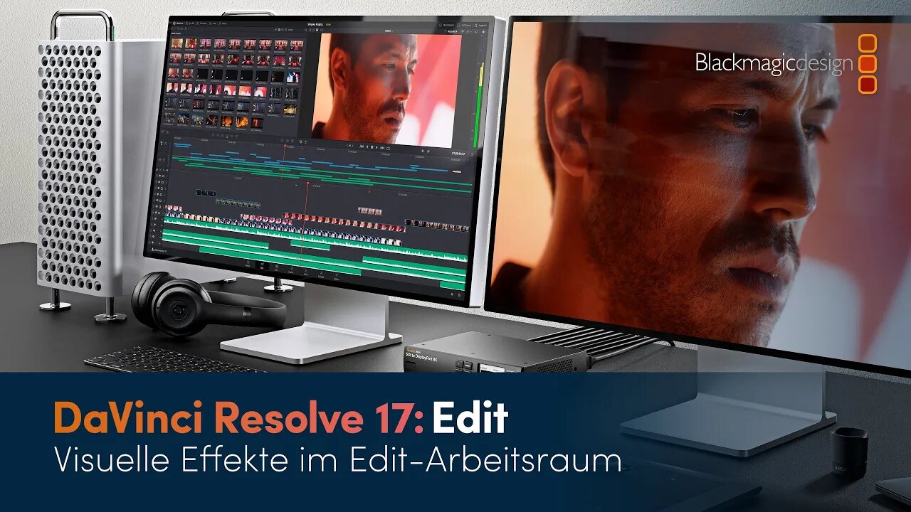 DaVinci Resolve Edit: Visuelle Effekte im Edit-Arbeitsraum