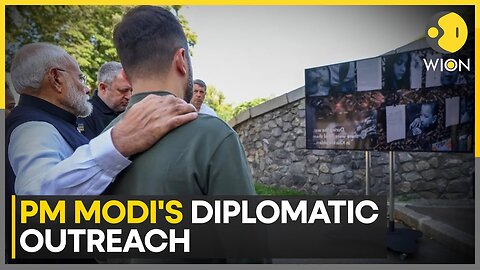 After the Modi-Putin hug in Moscow, Modi-Zelensky embrace in Kyiv | WION