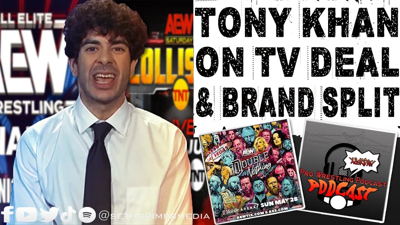 Tony Khan on if There Will Be A Brand Split | Clip from Pro Wrestling Podcast Podcast #aewcollision