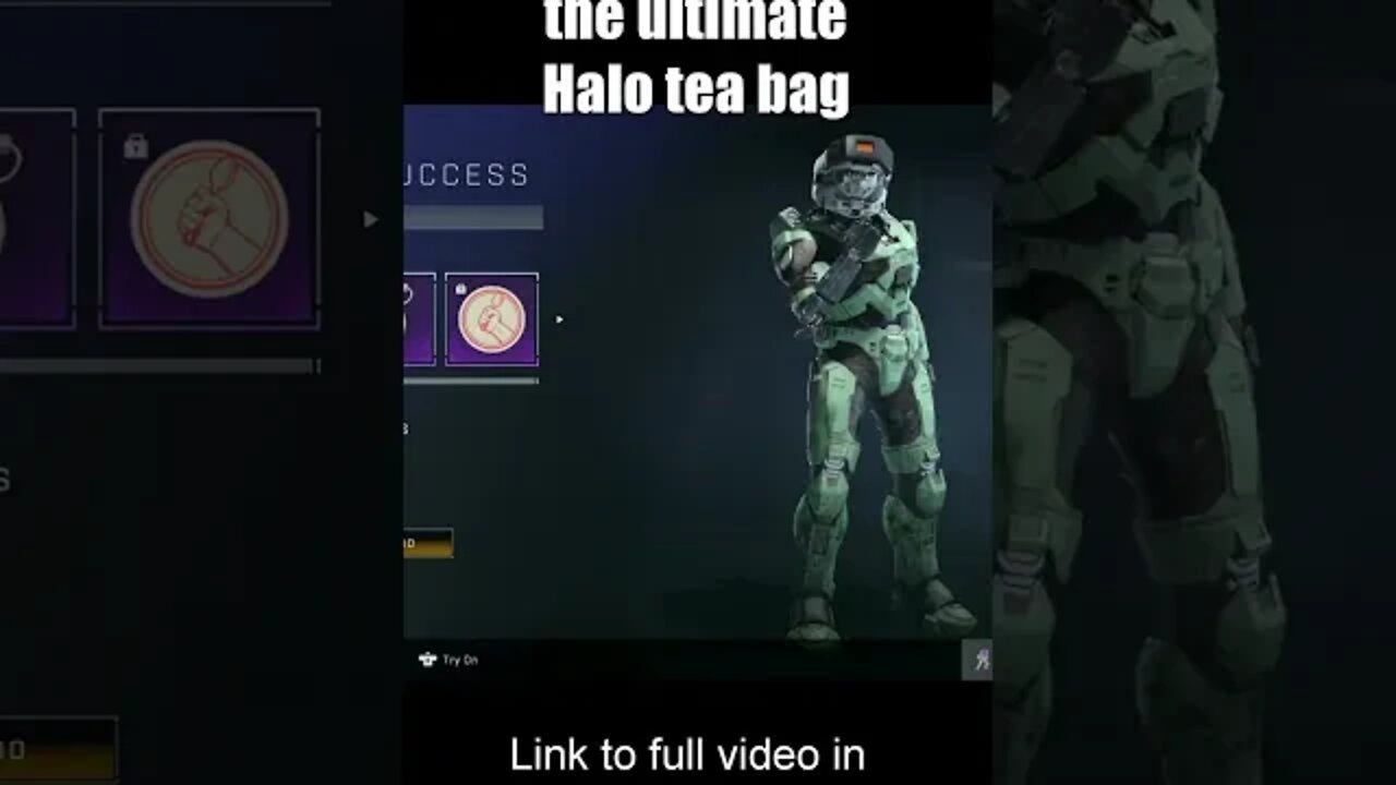 The ULTIMATE Halo Tea Bag with @Sean W