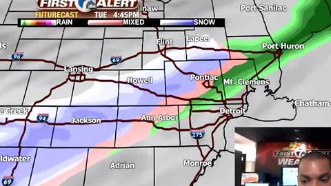 Cold front headed this way