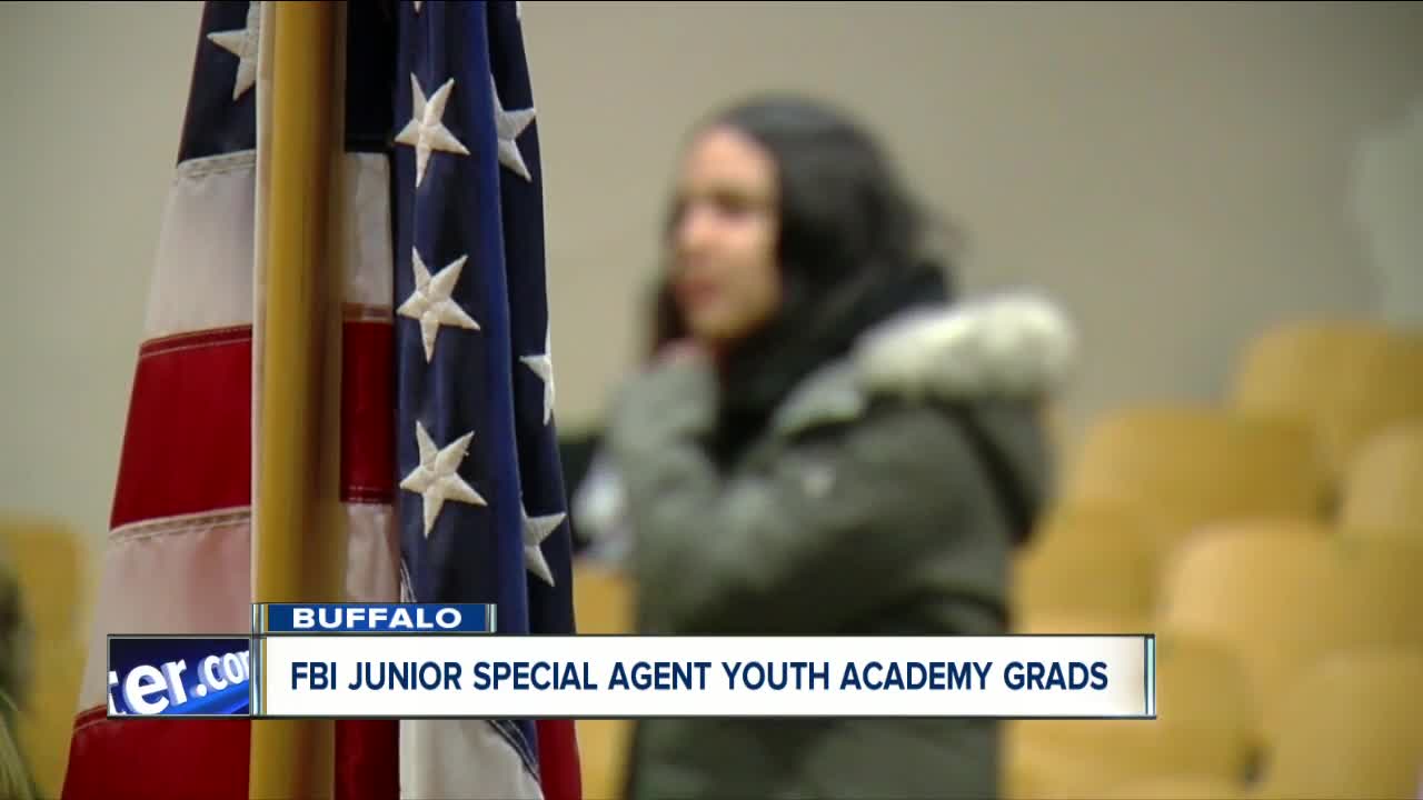 FBI Junior Special Agent Youth Academy graduation in Buffalo