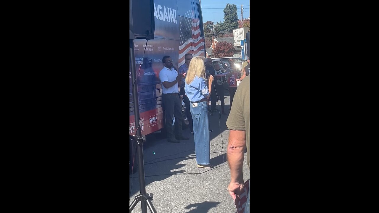 Team Trump 47 Pa Bus Tour 10-21-24 Kash Patels Speech