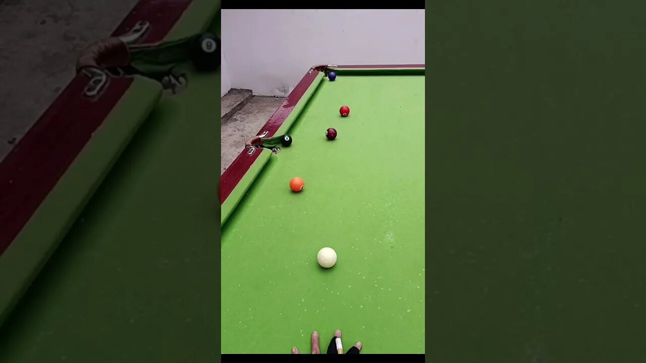 Amazing Trick: Real Pool Trick Tips Shot Super Best Snooker #shorts