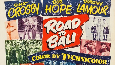 Road To Bali (1952) Bing Crosby, Bob Hope, Dorothy Lamour