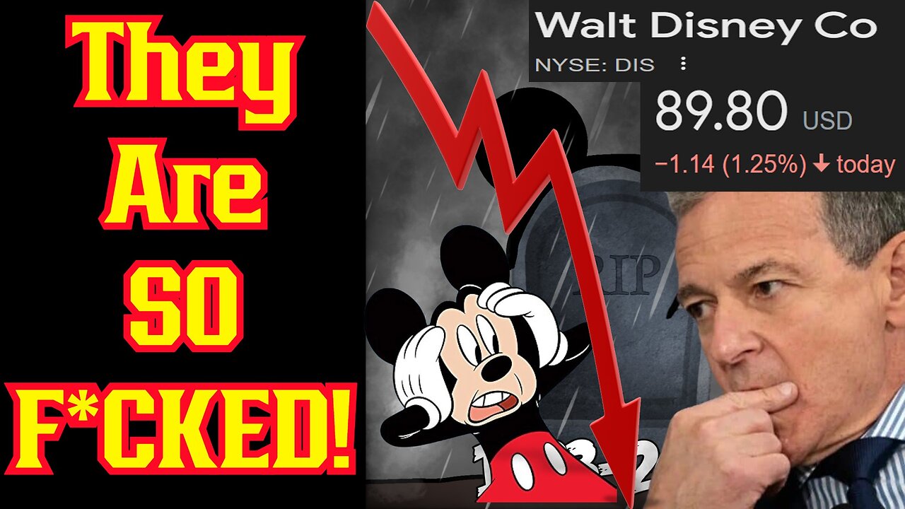 Disney JUST Lost BILLIONS Of Dollars As Investors Sell! Stock Price PLUMMETS!