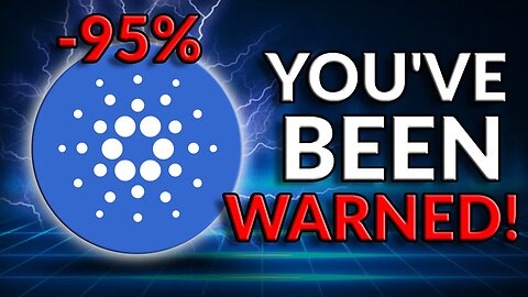 CARDANO (ADA) INVESTORS YOU HAVE BEEN WARNED... AGAIN!