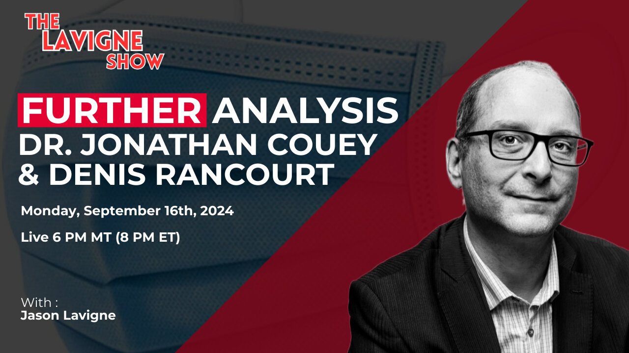 Further Analysis w/ Denis Rancourt & Dr. Jonathan Couey